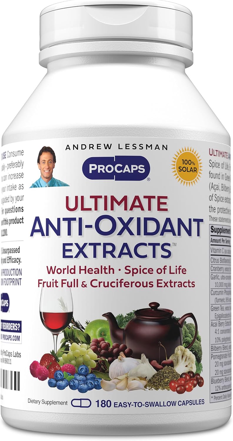 ANDREW LESSMAN Ultimate Anti-Oxidant Extracts - 30 Capsules - görsel 9