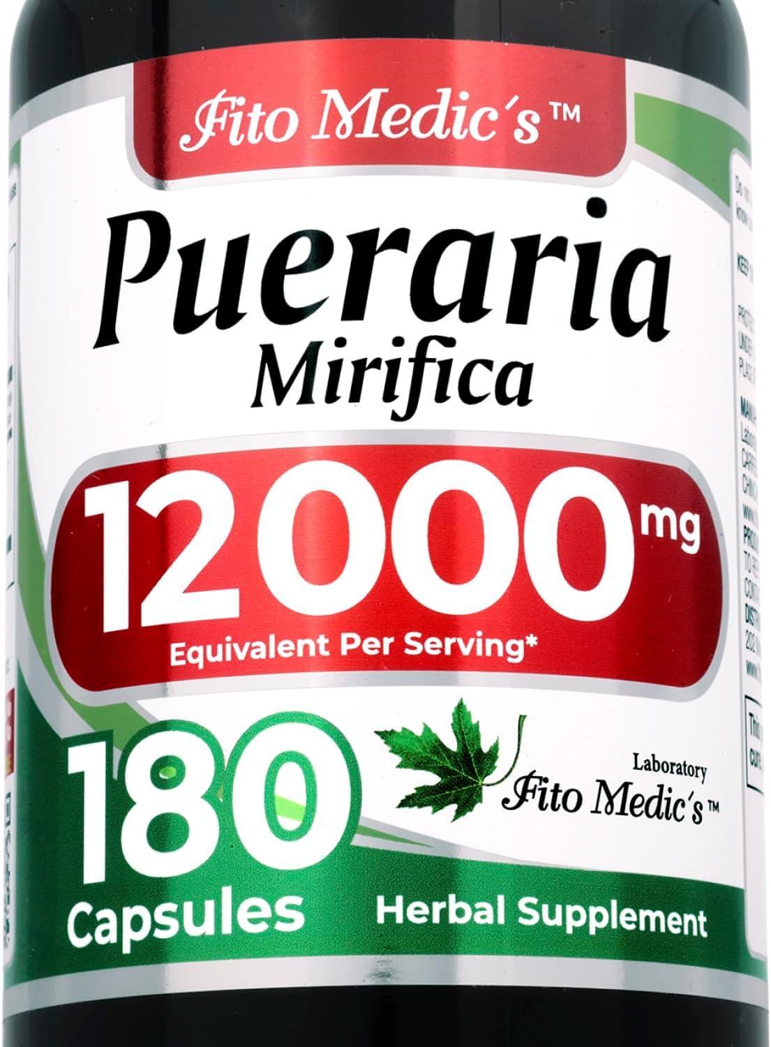 FITO MEDIC'S Lab Pueraria Mirifica 180 Capsules - görsel 1