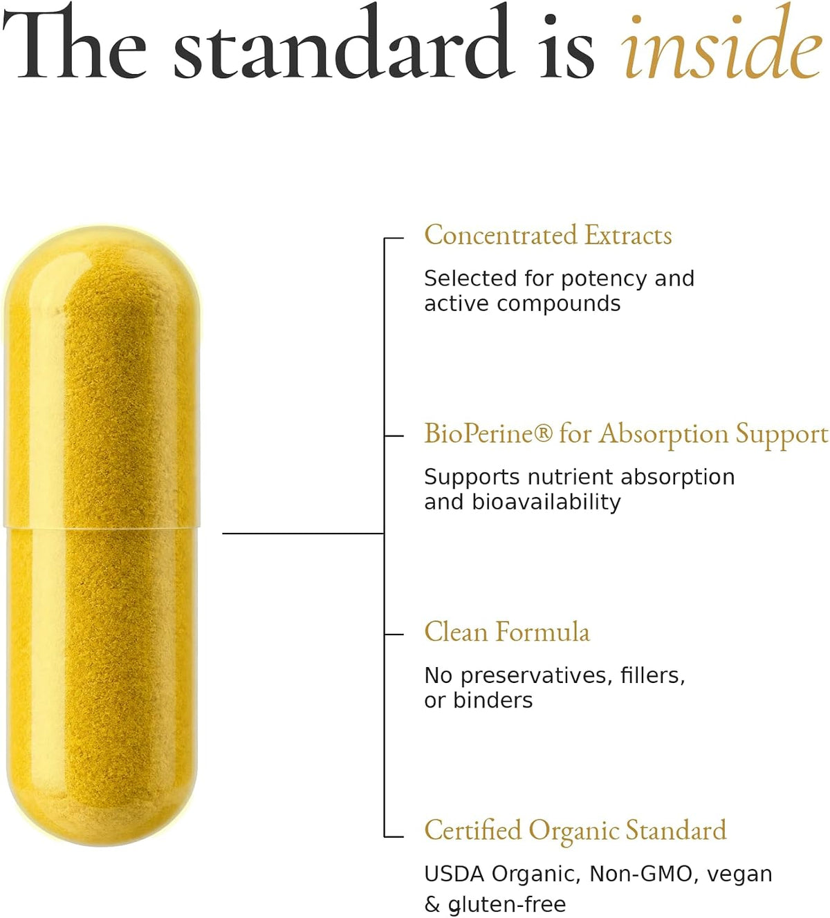 Organic Berberine HCl 1200mg with Ceylon Cinnamon & BioPerine® – Enhanced Absorption (60 Capsules) - görsel 5