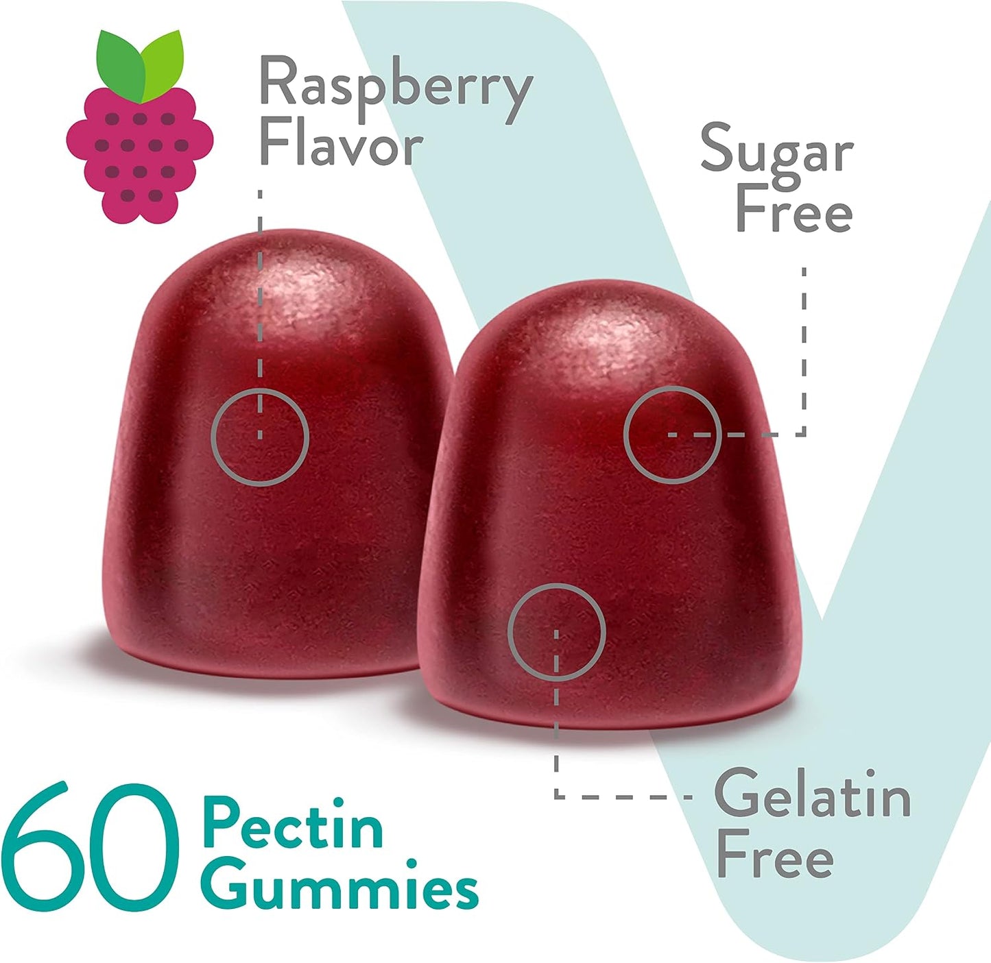 Viteey Probiotic Gummies - Sugar-Free, 2 Billion CFUs - görsel 3