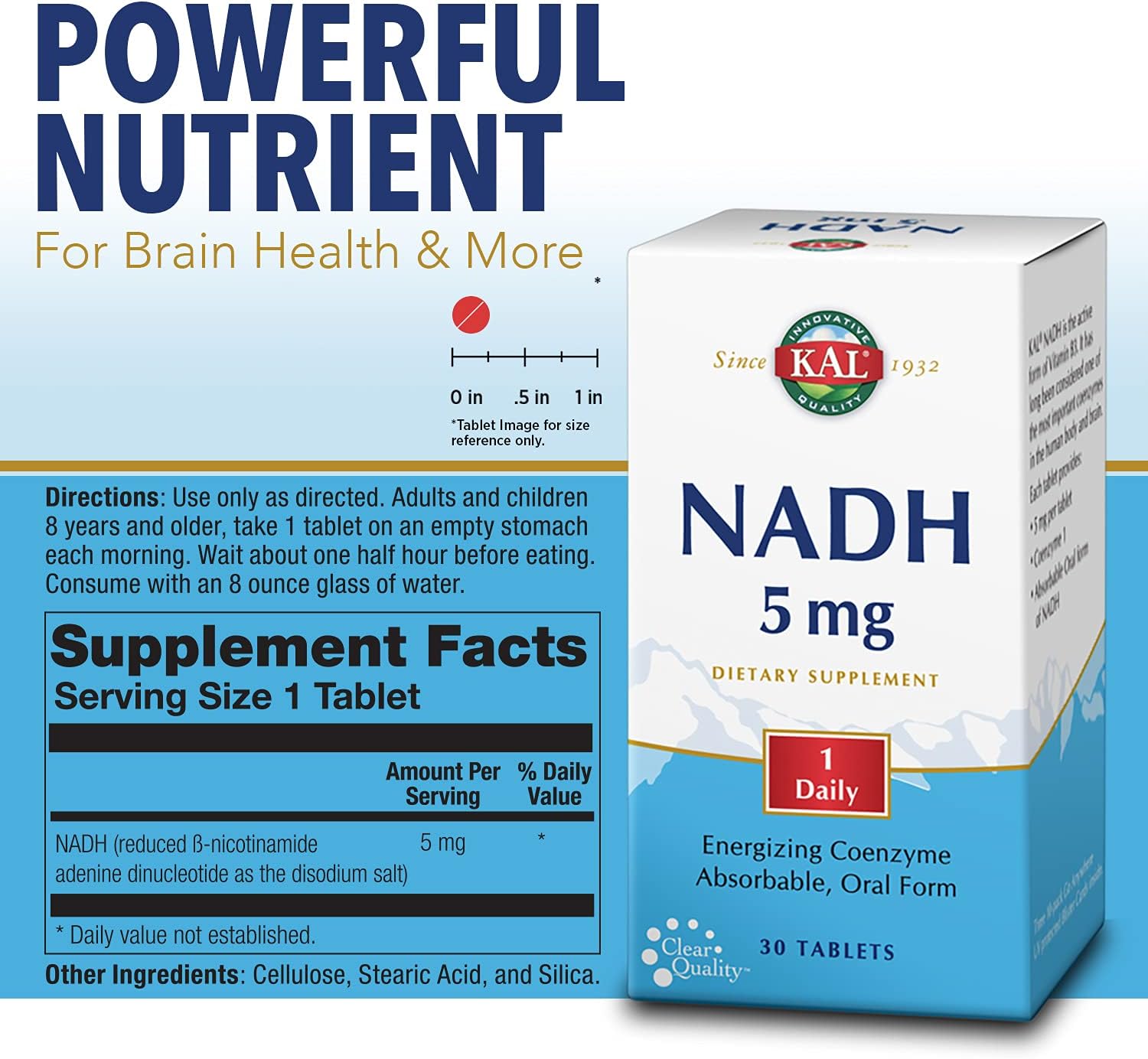 KAL NADH 5 mg Tablets - görsel 2