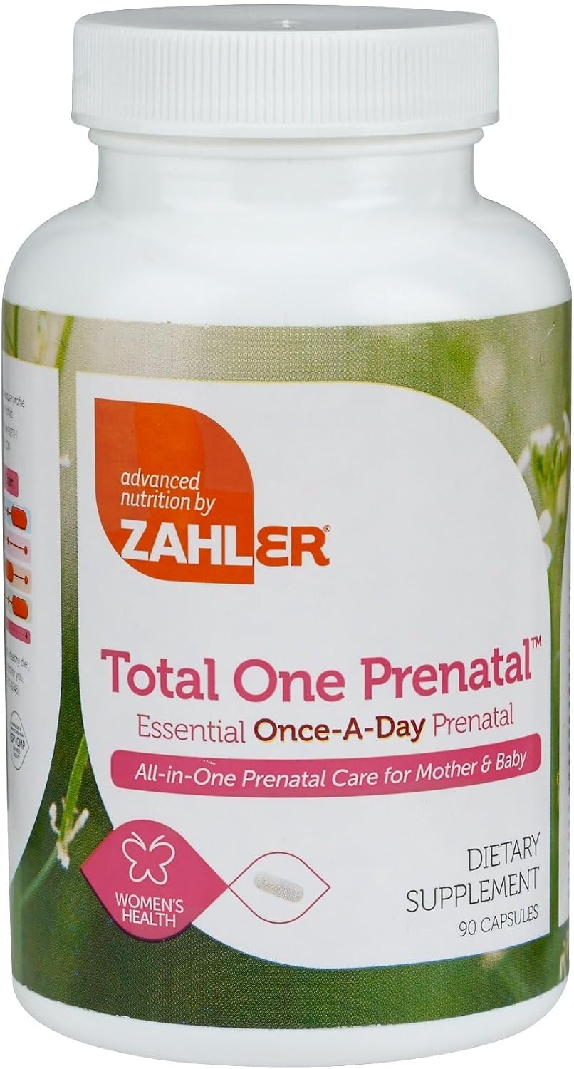 Zahler - Total One Prenatal Vitamins for Women (90 Capsules) - görsel 1