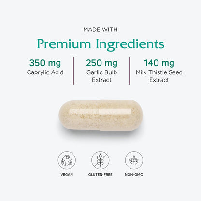 Vitanica Candidastat, Balanced Support, Vegan, 60 Capsules