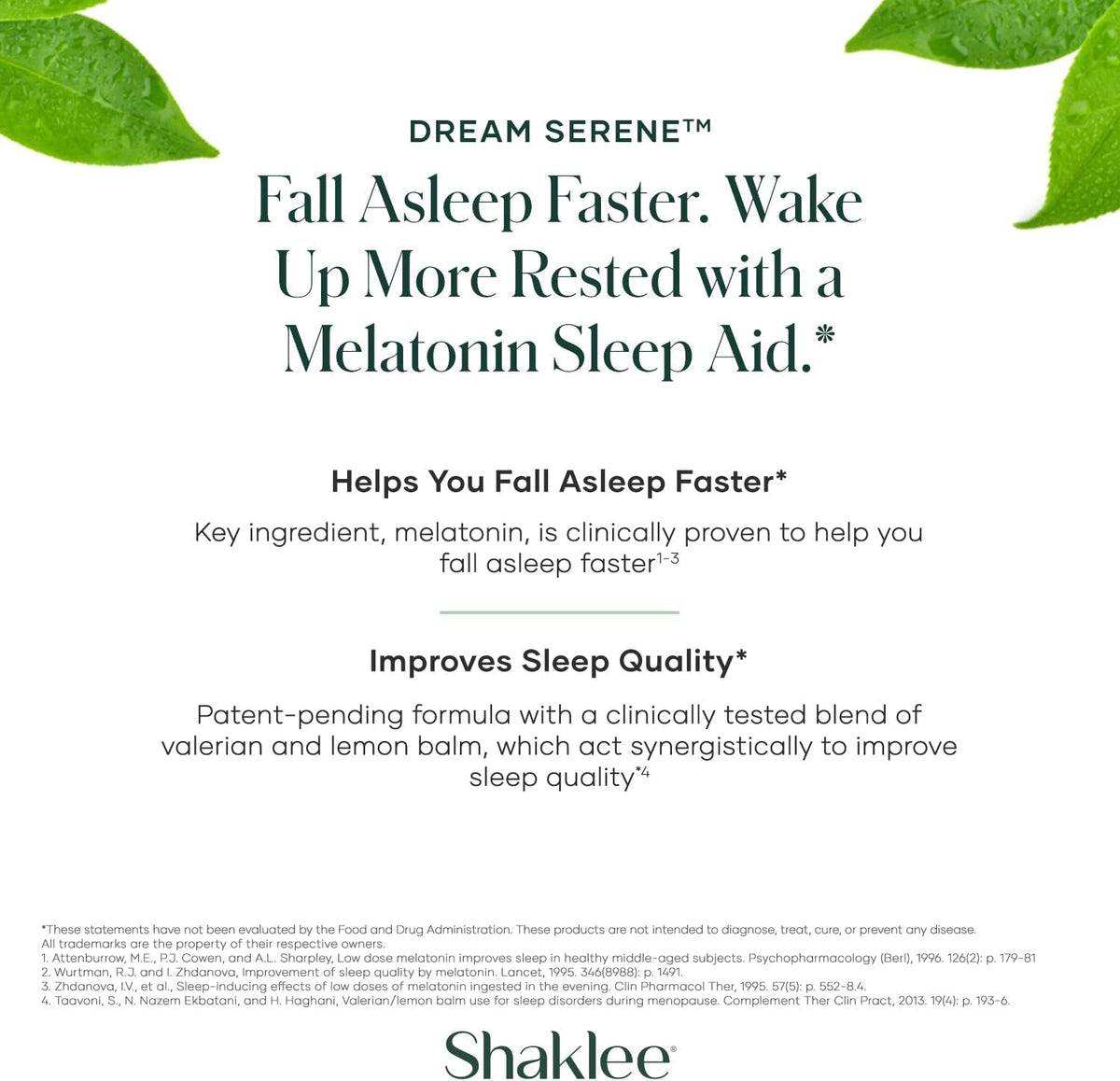 Shaklee Dream Serene Melatonin Sleep Aid - görsel 4