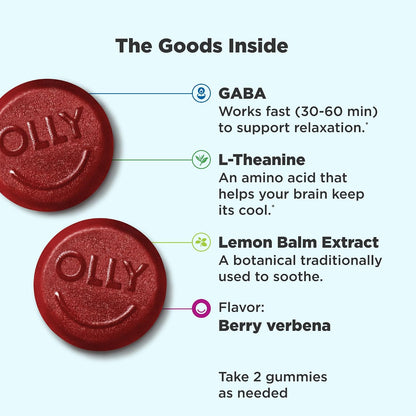 OLLY Goodbye Stress Gummies Trial Size