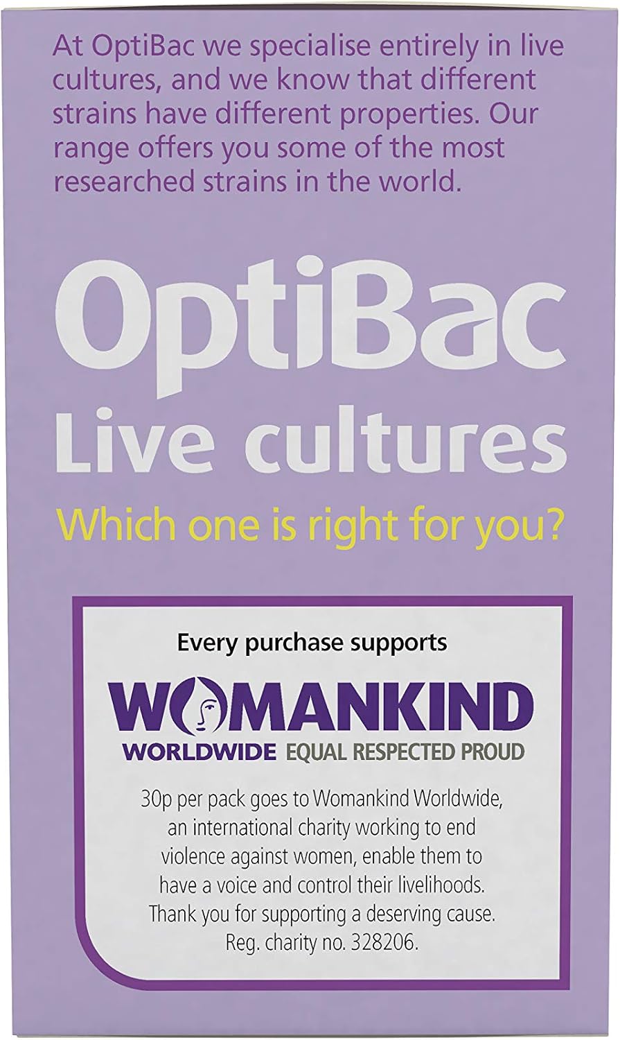 Optibac Probiotics For Women – Vaginal Probiotic with Lactobacillus rhamnosus GR-1 and Lactobacillus reuteri RC-14 (30 Capsules) - görsel 2