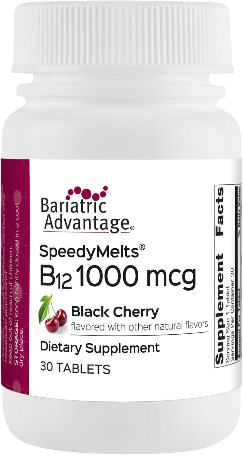 Bariatric Advantage SpeedyMelts B12 1000 mcg - Fast-Dissolving with 200 mcg Folic Acid - Peppermint Flavour - 90 Count - görsel 10
