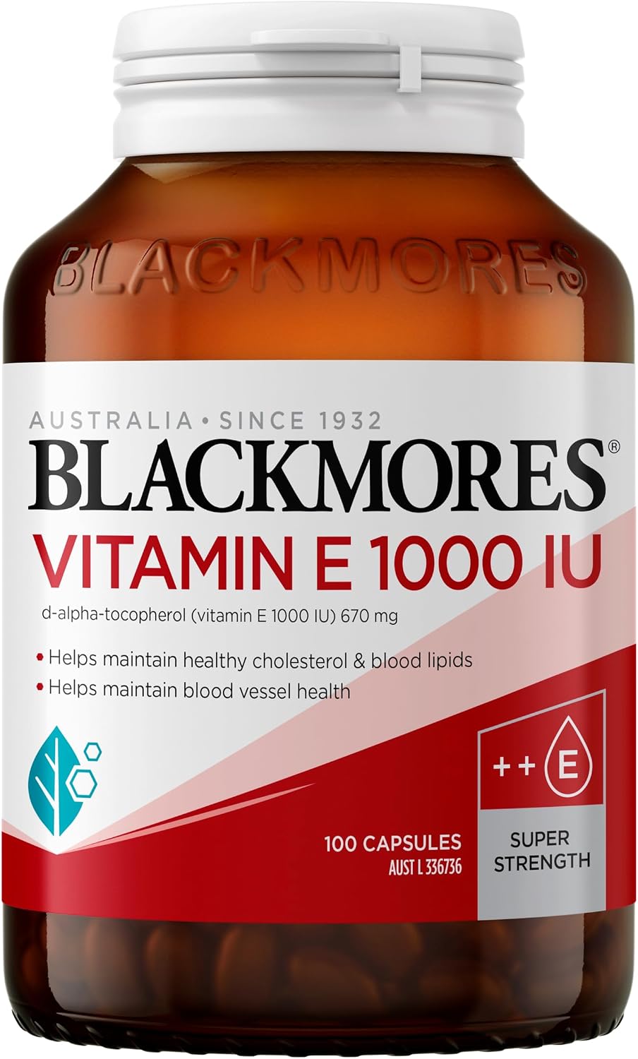 Blackmores Natural E 1000IU 100 Capsules - görsel 1