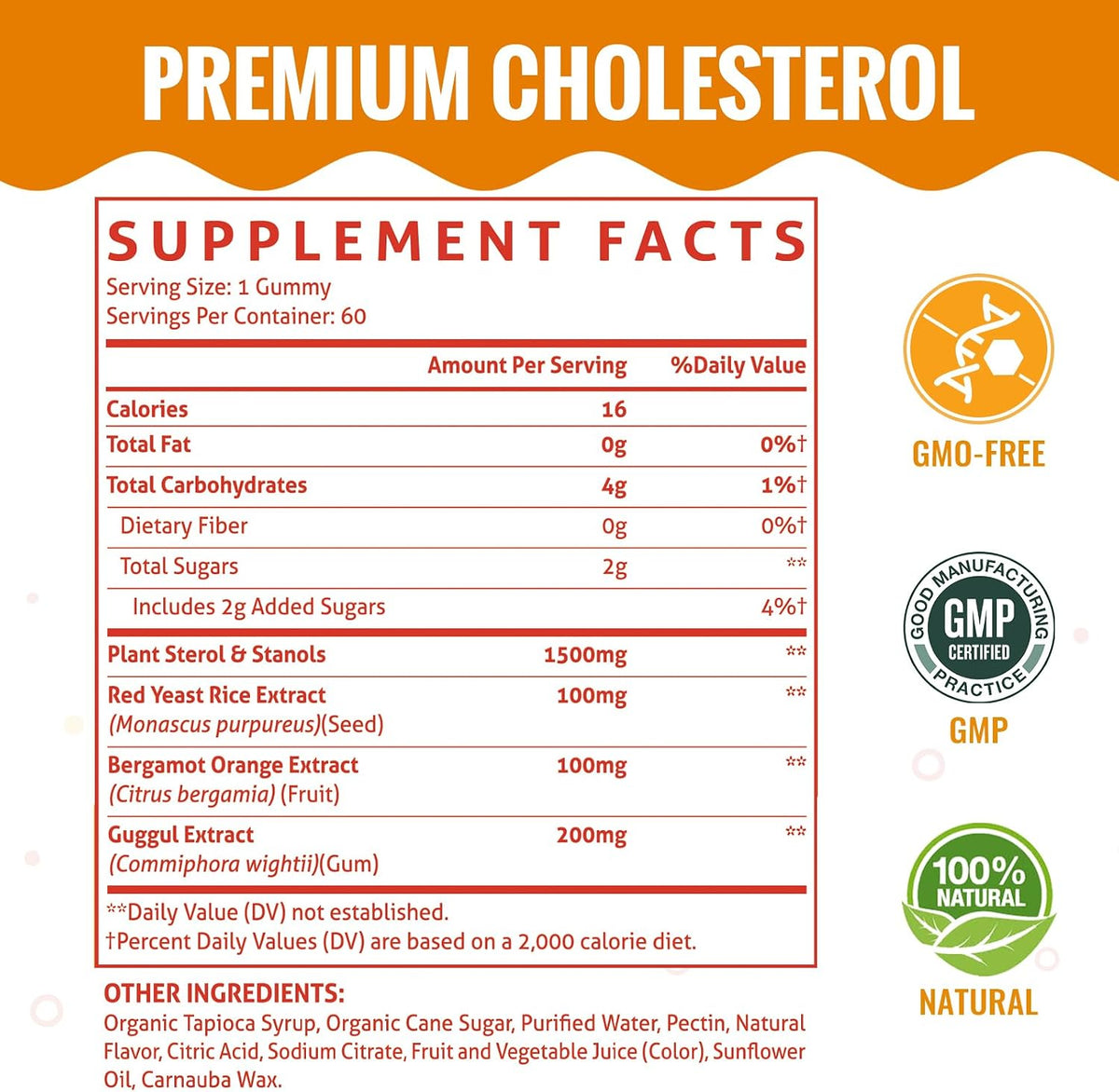 ChiQwench Cholesterol Support Gummies with Plant Sterols & Stanols – Mixed Berry, 60 Gummies - görsel 2