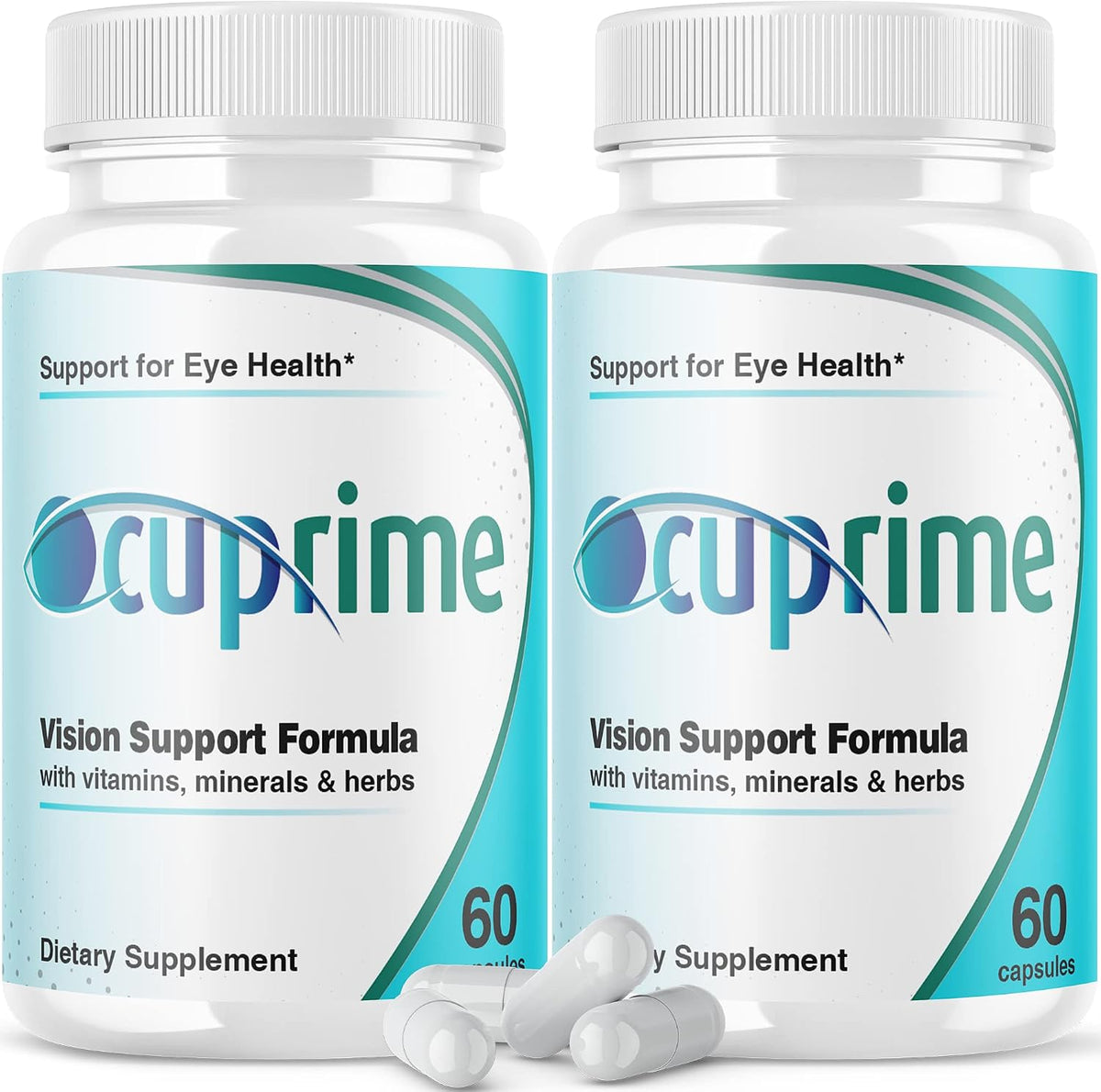 IDEAL PERFORMANCE (2 Pack) Ocuprime Eye Supplement Vision Capsules (120 Capsules) - görsel 1