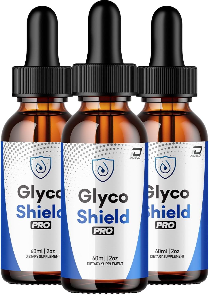 Glyco Shield Pro Herbal Formula - Extra Strength Liquid Drops, 3-Pack (3 Months' Supply) - görsel 1