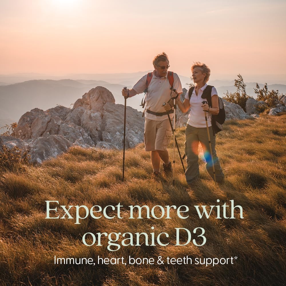 New Chapter Fermented Vitamin D3 2,000 IU – Organic, One Daily with Turmeric & Reishi Mushroom - görsel 2