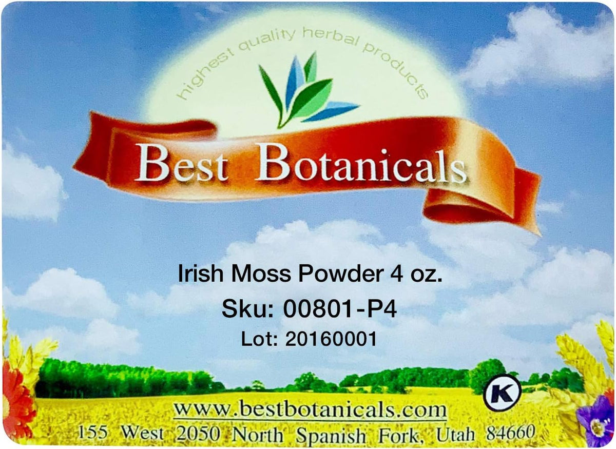 Best Botanicals Irish Moss Powder, 113 g (4 oz) - görsel 6