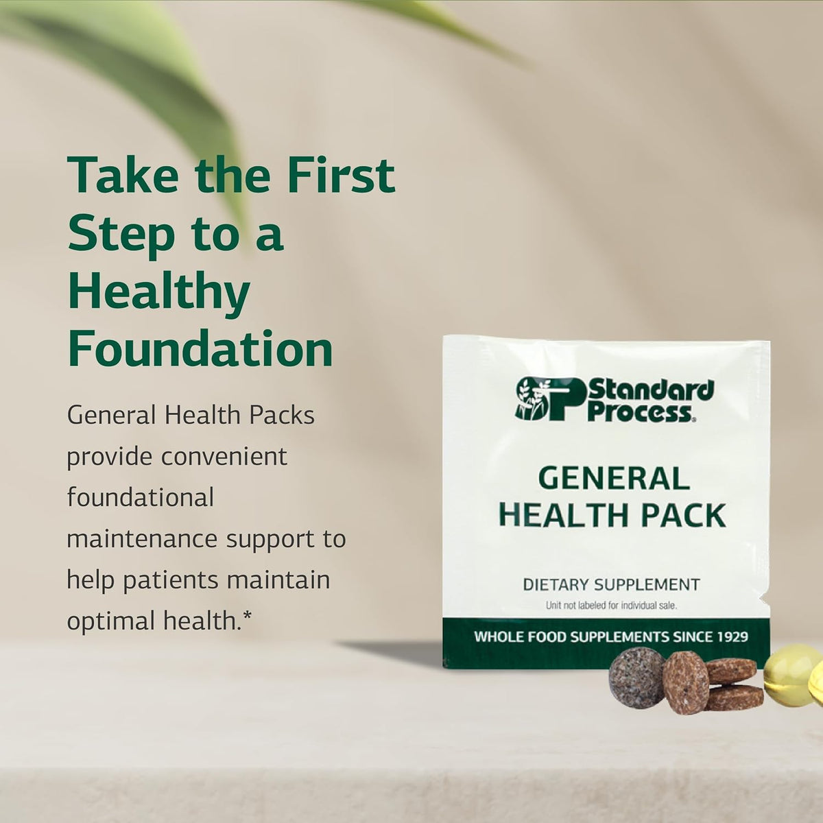Standard Process General Health Pack - Daily Multivitamin & Mineral Supplement - 60 Packs - görsel 3