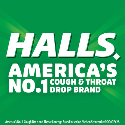 HALLS Defence Assorted Citrus Vitamin C Drops - 80 Pack