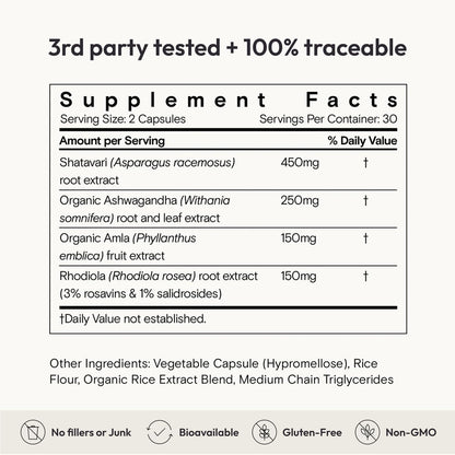 Moon Juice SuperYou Ashwagandha Adaptogenic Supplement