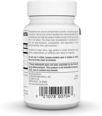 Source Naturals Phytosterol Complex with Beta-Sitosterol, 113 mg - 90 Tablets