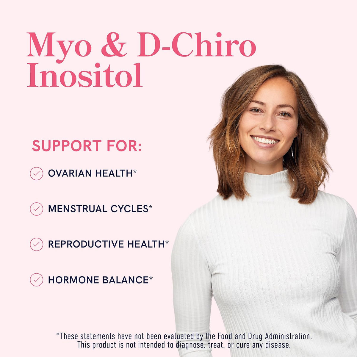 Myo-Inositol & D-Chiro Inositol for Hormone Balance for Women | Microbeadlets to Regulate Menstrual Cycle & Support Ovarian – Image 3