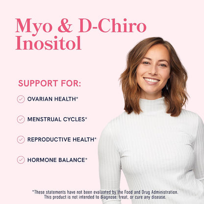 Myo-Inositol & D-Chiro Inositol for Hormone Balance for Women | Microbeadlets to Regulate Menstrual Cycle & Support Ovarian – Image 3