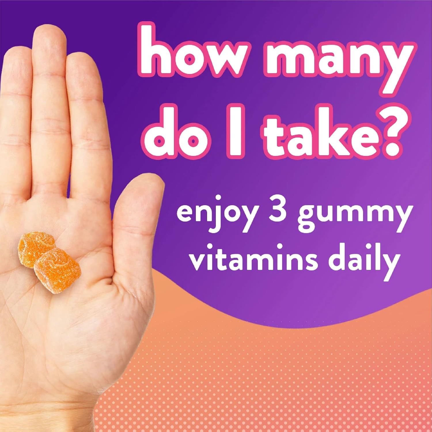 Vitafusion Power C Vitamin C Gummies for Immune Support, Orange Flavoured, 150 Count - görsel 7