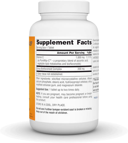 Source Naturals Metabolic C - Activated Vitamin C with PureWay-C - 1000 mg - 100 Tablets