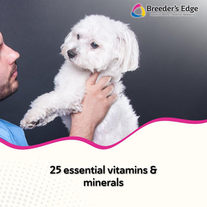 Breeder's Edge Breed to Wean, Prenatal and Postnatal Multivitamin for Dogs and Cats, 400 Count