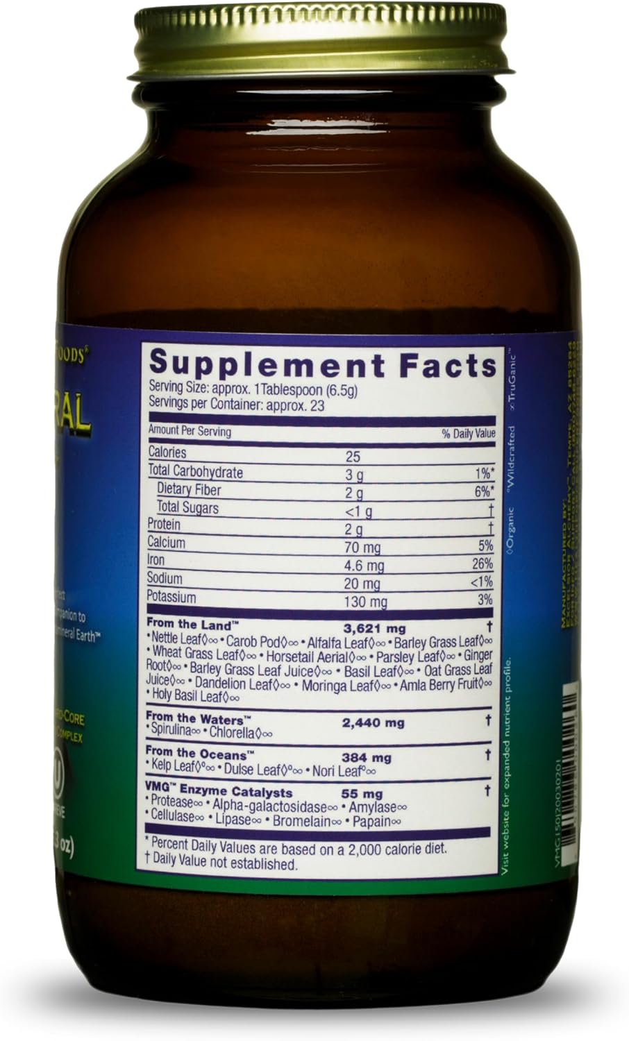 HealthForce Superfoods Vitamineral Green - Organic Superfood Powder for Immune and Thyroid Support, 150g - görsel 2