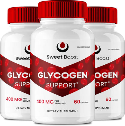 Sweet Boost Capsules – SweetBoost Glycogen Support (3 Pack)