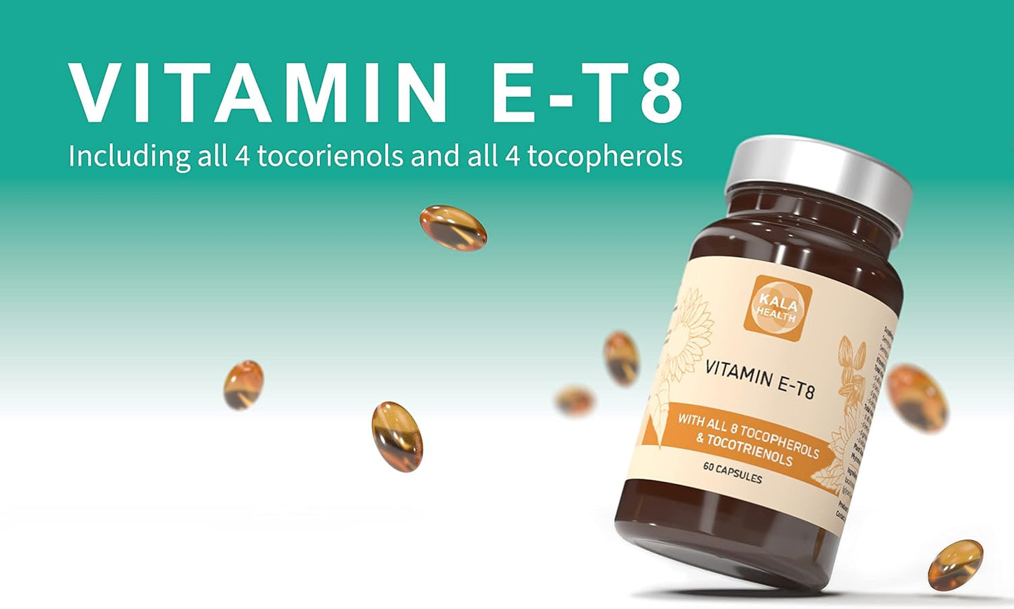 Procapsin Vitamin E – All 8 Tocopherols & Tocotrienols, 60 Softgels - görsel 4