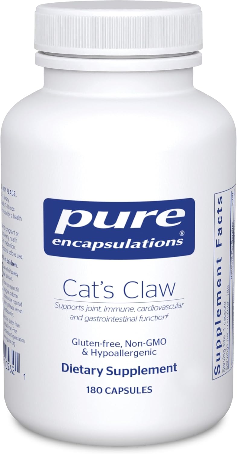 Pure Encapsulations Cat's Claw – Supplement for Joints, Immune & Cardiovascular Support – 180 Capsules - görsel 1