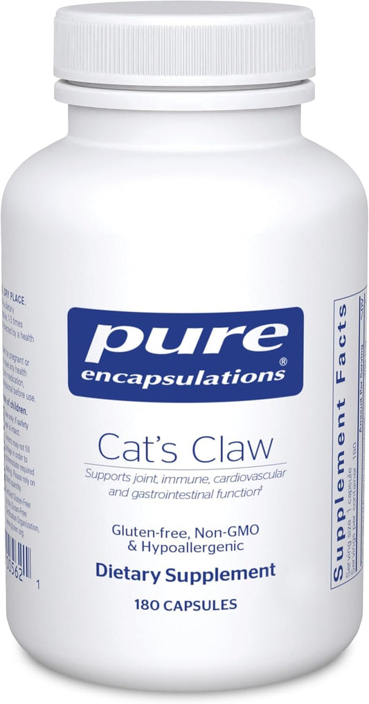 Pure Encapsulations Cat's Claw – Supplement for Joints, Immune & Cardiovascular Support – 180 Capsules