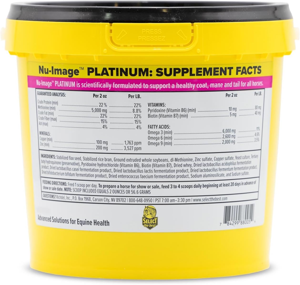 Select the Best Platinum Nu-Image 5LB - görsel 2