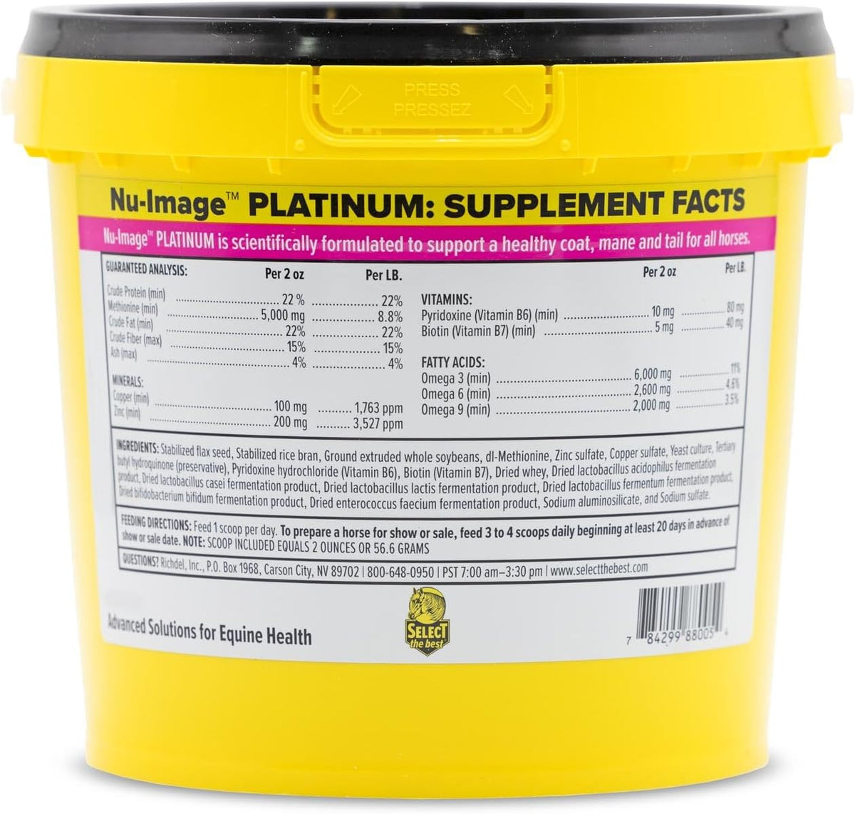 Select the Best Platinum Nu-Image 5LB - görsel 2