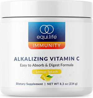 Equilife Alkalising Vitamin C Powder – Lemon Splash – 2500 mg per Serving – Image 1
