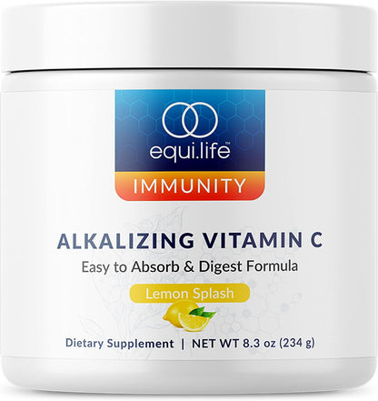 Equilife Alkalising Vitamin C Powder – Lemon Splash – 2500 mg per Serving