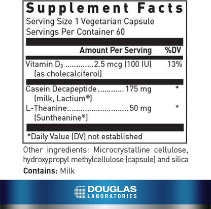 Douglas Laboratories Sereniten Plus | Supports Metabolism, Stress Management, Sleep, and Cortisol Regulation | 60 Capsules