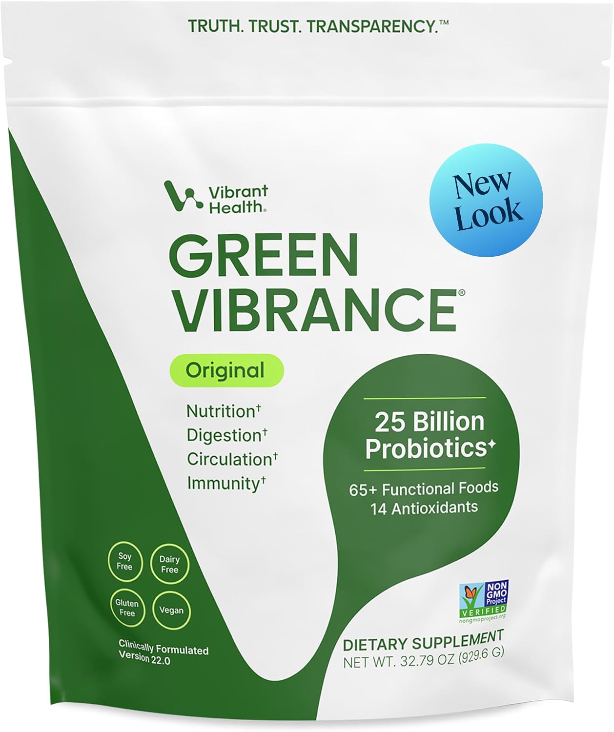Vibrant Health Green Vibrance Superfood Powder (83 Servings) - görsel 1