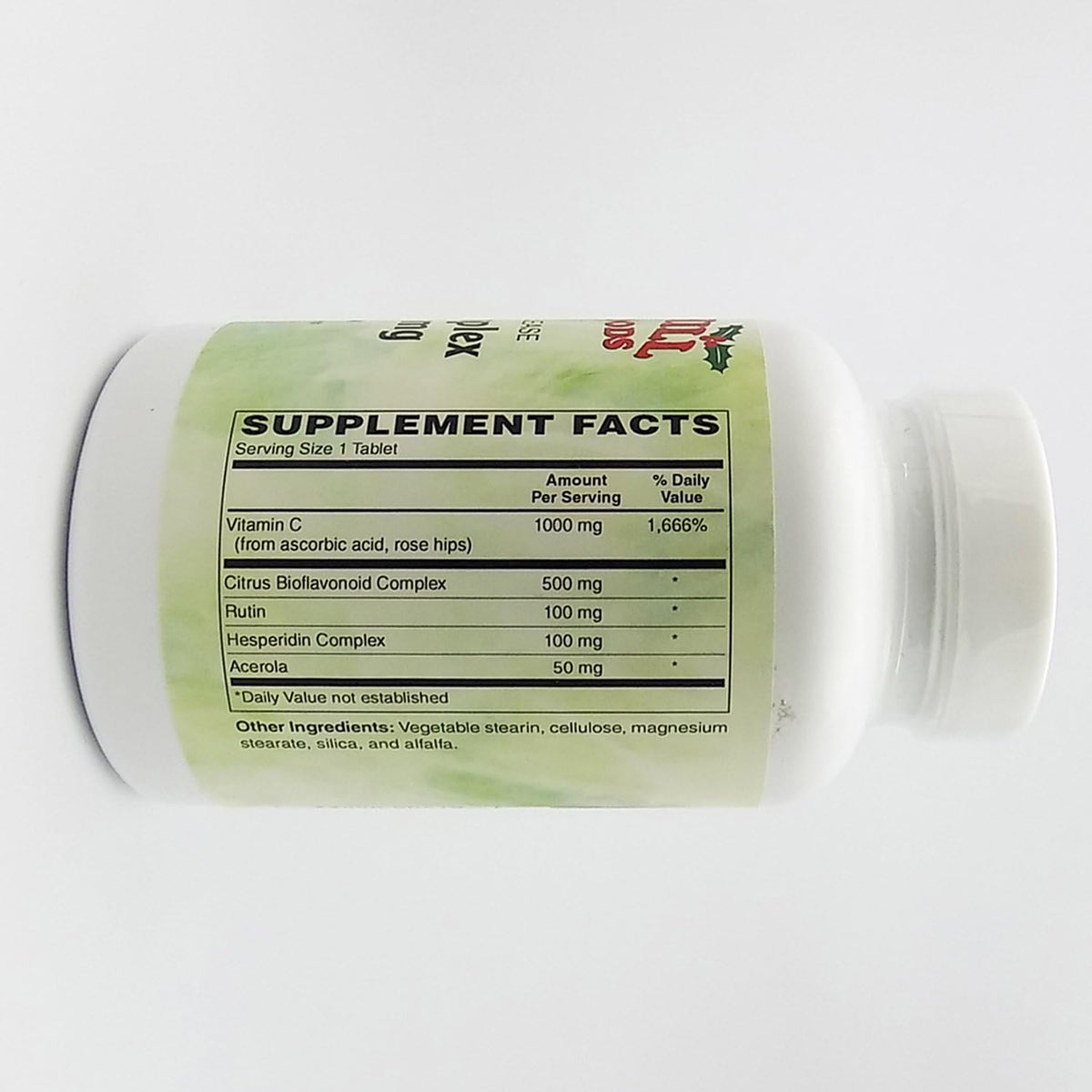 Holly Hill Health Foods, Ultra Complex C 1000 mg, Vegetarian, 100 Tablets - görsel 2