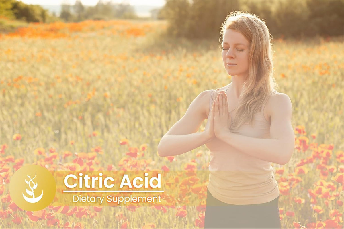 PURE ORIGINAL INGREDIENTS Citric Acid, 100 Capsules – Always Pure, No Additives or Fillers, Lab Verified - görsel 5