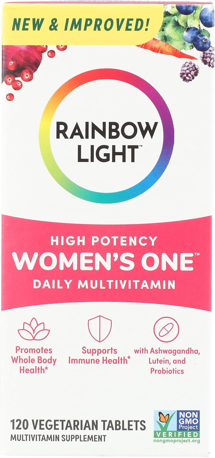 Rainbow Light Multivitamin Women's One, Powder, 120 Count - görsel 1