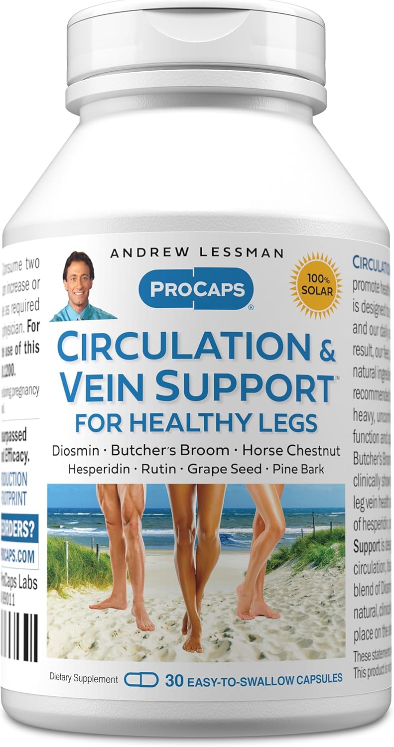 Andrew Lessman Circulation & Vein Support for Healthy Legs, 180 Capsules - görsel 10