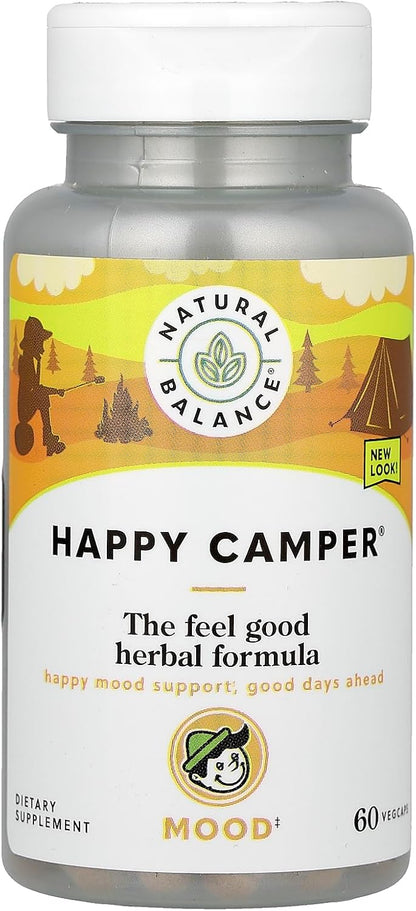 Natural Balance Happy Camper, 60 Vegan Capsules