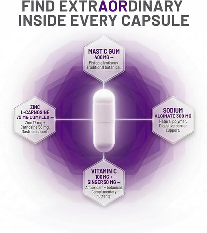 AOR Gastro Relief 60 Vegan Capsules, 30-Day Supply