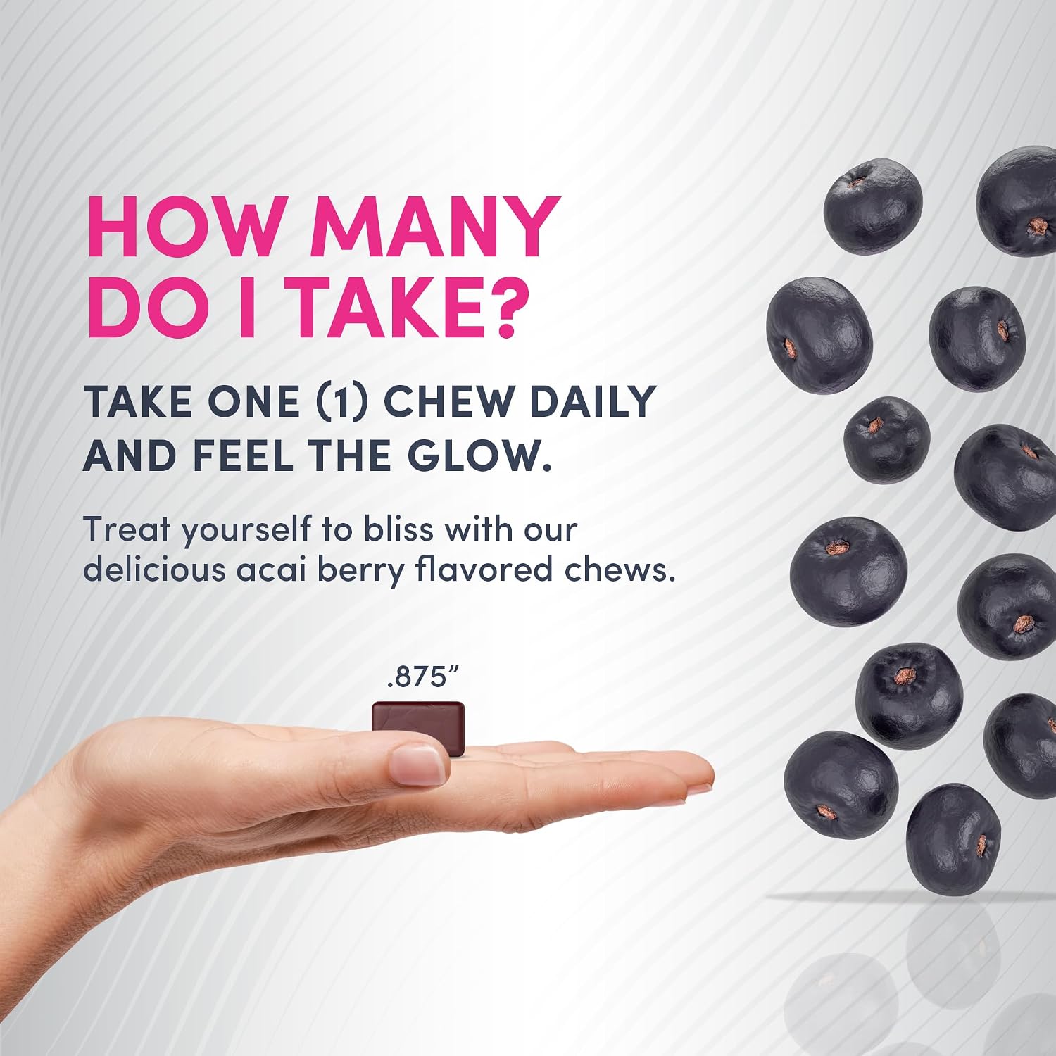 NeoCell Biotin Beauty Soft Chews | 30 Chewables | 10000mcg | Hair, Skin & Nails | Acai Berry Flavour - görsel 5