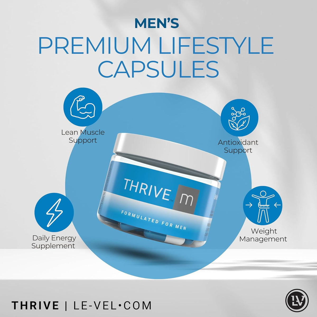 Le-Vel Thrive M Premium Lifestyle Capsules for Men - görsel 4
