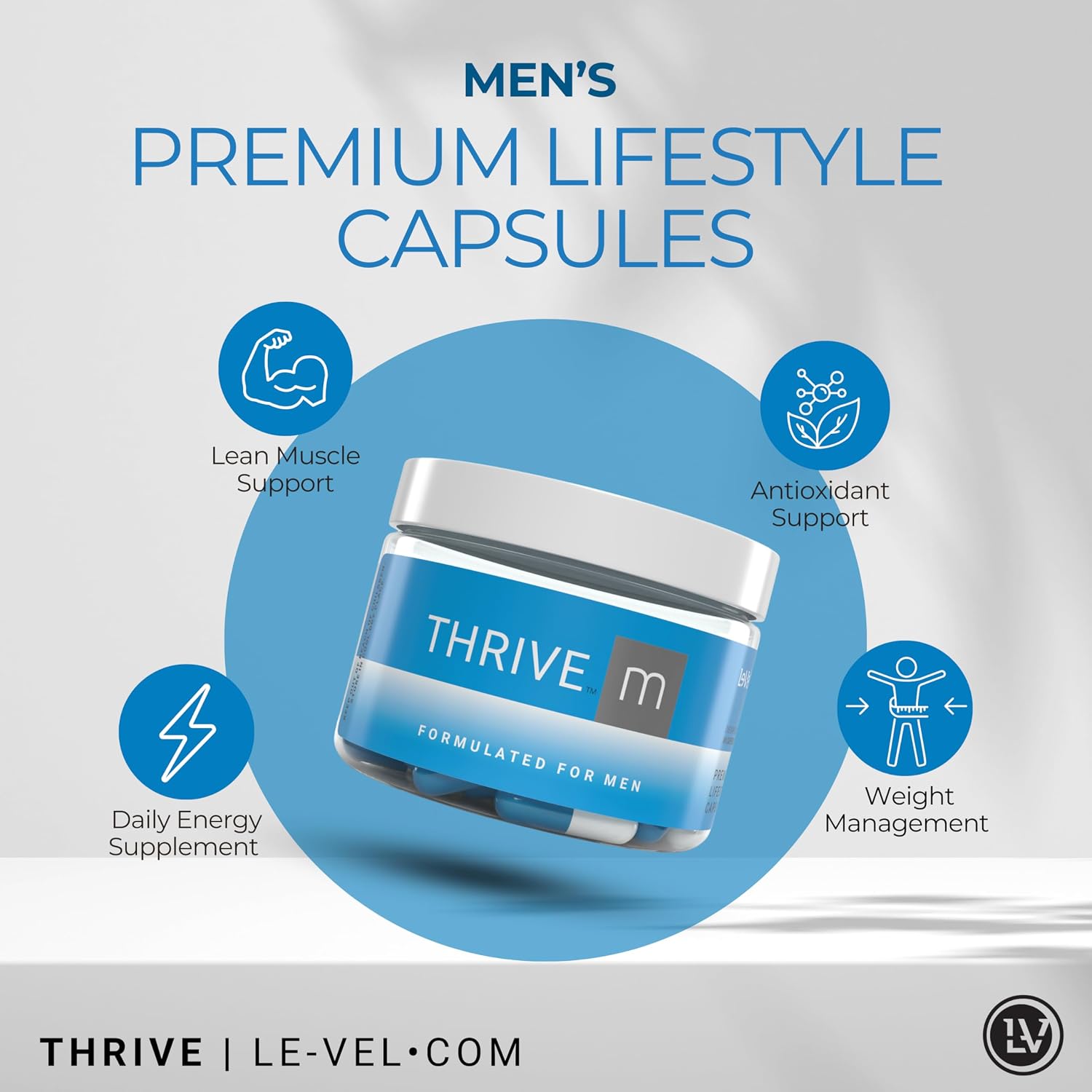 Le-Vel Thrive M Premium Lifestyle Capsules for Men - görsel 4