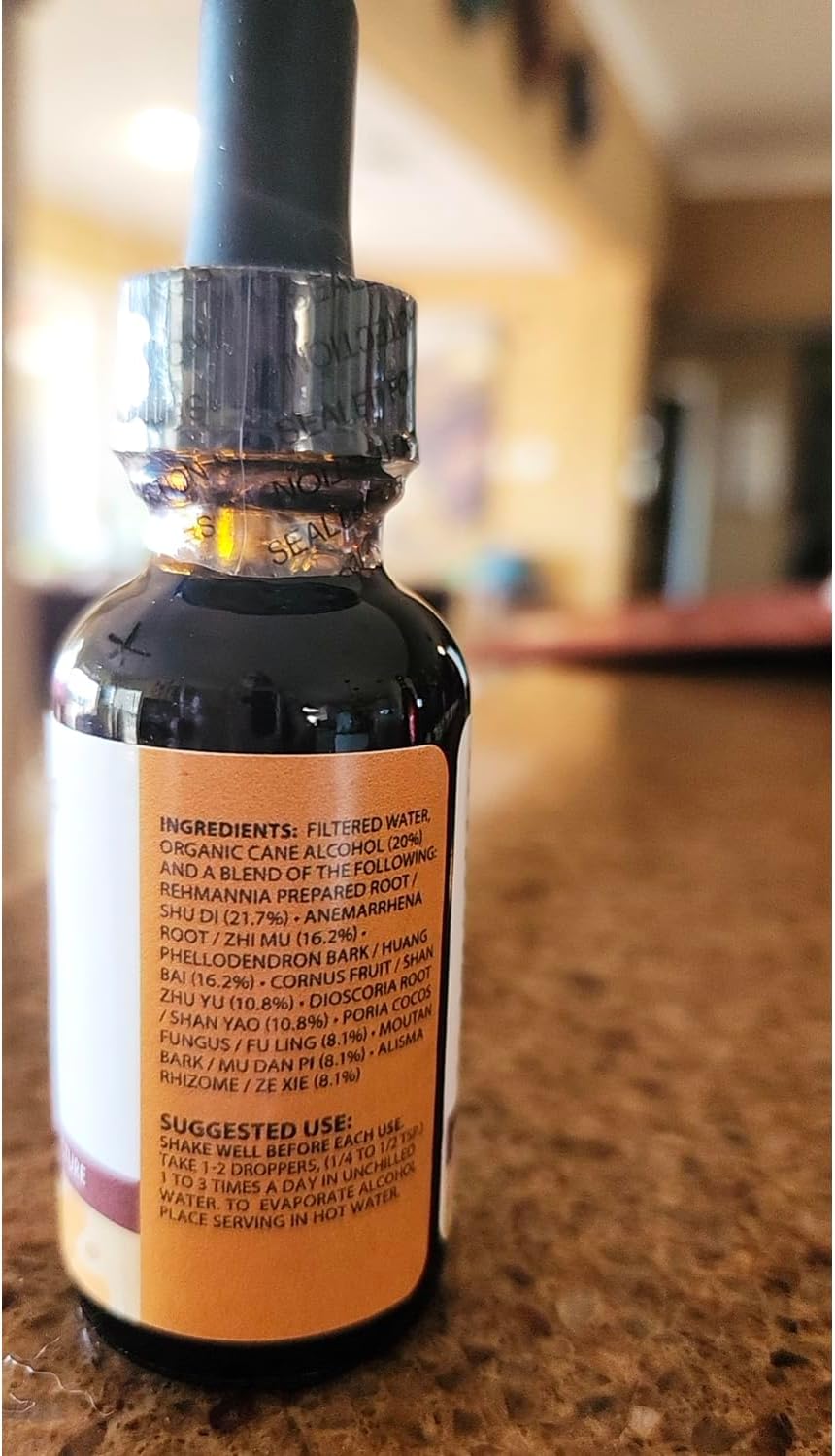Rehmannia Eight - Zhi Bai Di Huang Tang Herbal Tincture (Liquid Extract) - 1 fl oz (30 ml) (Pack of 2) - görsel 8