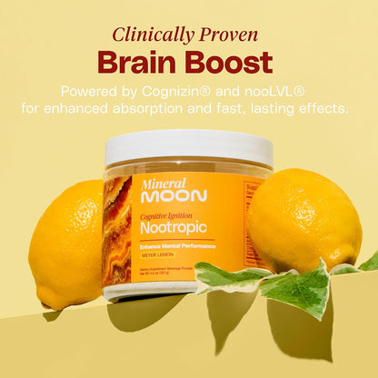 Premium Cognitive Ignition Nootropic Powder – Brain Supplement for Memory and Focus