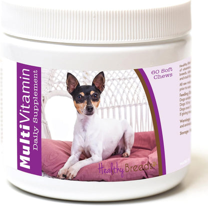 Healthy Breeds Toy Fox Terrier Multivitamin Soft Chews 60 Chews