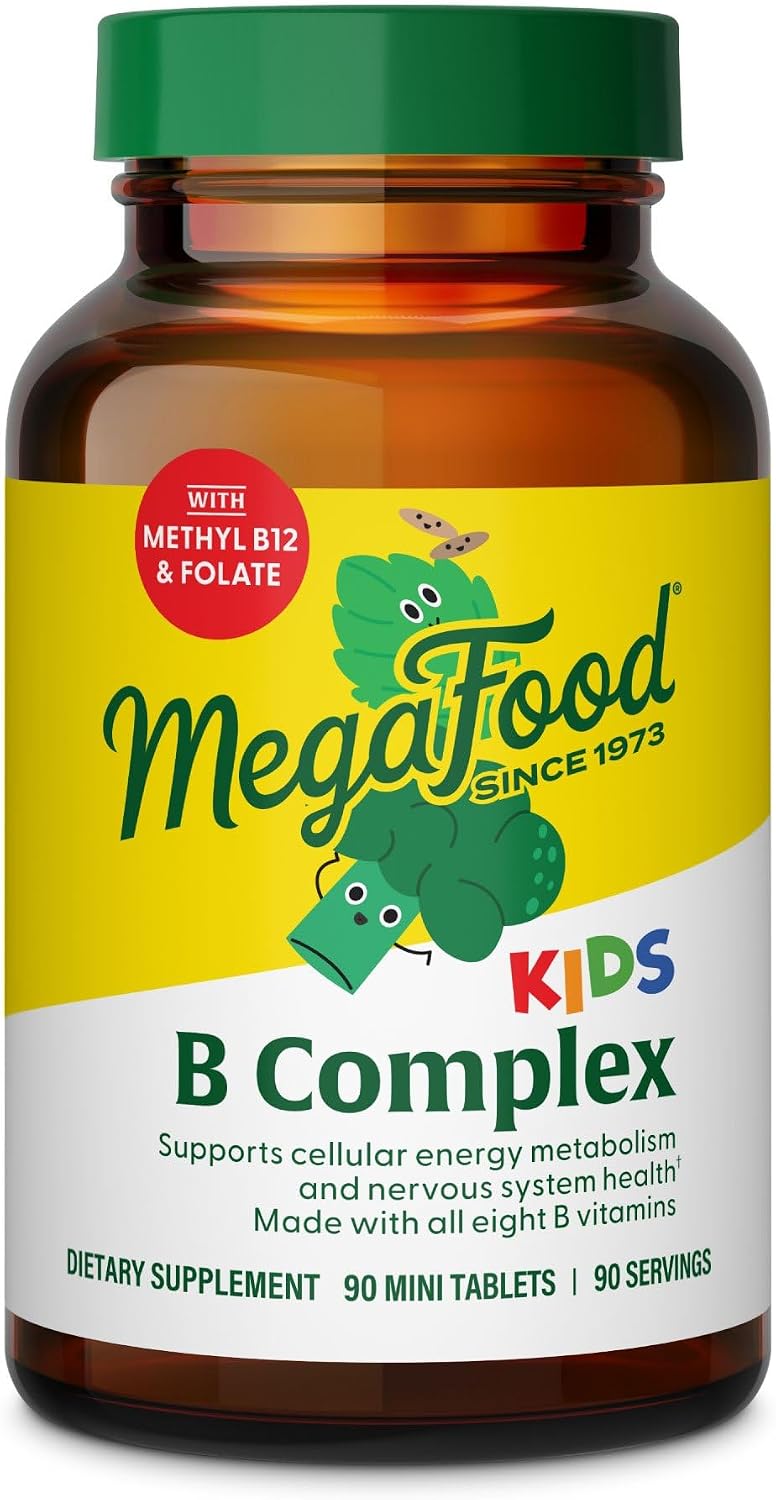 MegaFood Kids Vitamin B Complex – 30 Mini Tablets - görsel 9